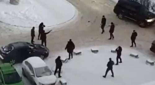 Illegal Fireworks Vendors Shoot Each Other In Russia