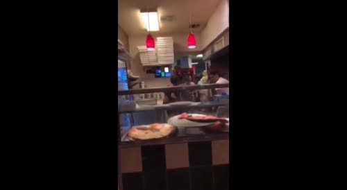 Pizzeria brawl(repost)