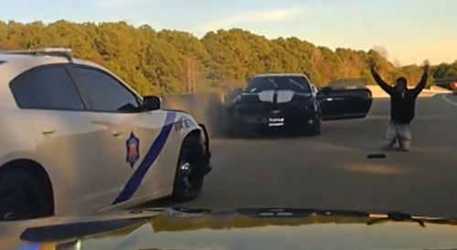 Wild Arrest Of Camaro Driver In Arkansas