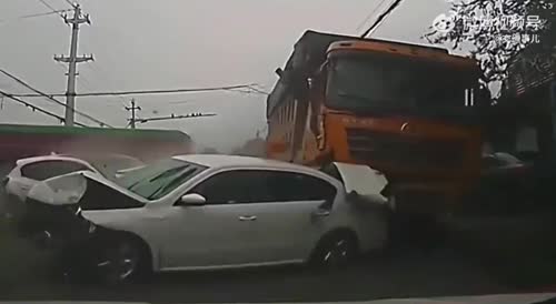 Truck Goes Rampage In China