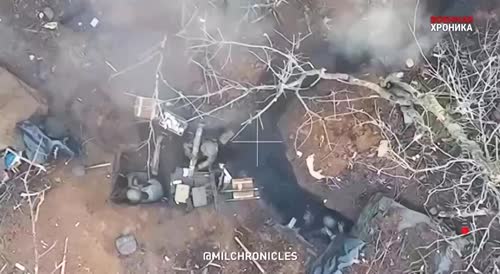 Soldiers of the Armed Forces of Ukraine were hit by drones.