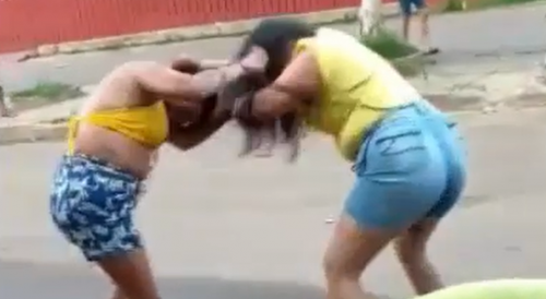 Thick Ladies Fighting Over Another Man