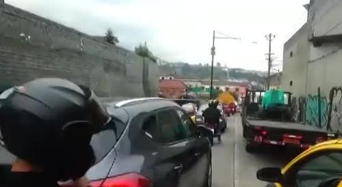 Traffic Stop Robber Ambushed By Police In Ecuador