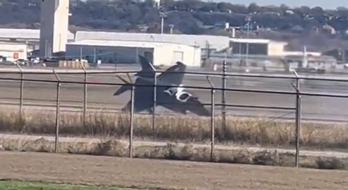 F-35 Pilot Ejects During Crash Texas Crash