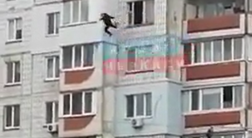 Drunk Man Falls 7 Floors