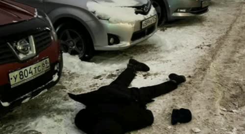 Fatal Fall Of 18YO Male Caught On CCTV In Russia
