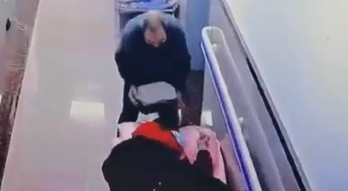 Psycho Bashes Sleeping Hospital Patients With Concrete Block