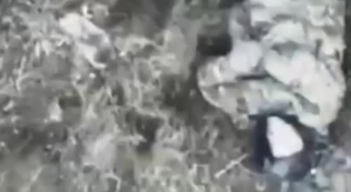 Sleeping Soldier Never Saw Drone Hit Coming