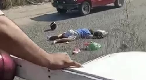 Bikers Met Death On The Road Of Mexico