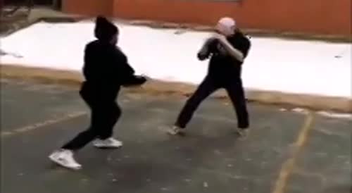 Judo guy knows how to fight