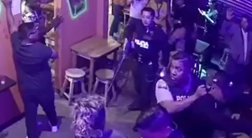 Party Interrupted By Police In Ecuador