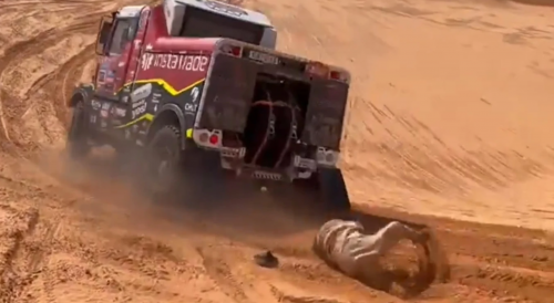 Spectator Killed by Desert Race Truck