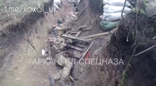 After battle. Killed Ukrainian soldiers