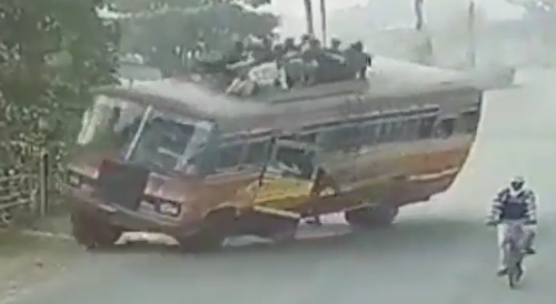 Bus Overturning Leaves One Dead, Many Injured