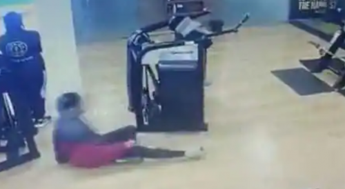 CCTV Catches the Moment Heart Attack Kills Man in Gym