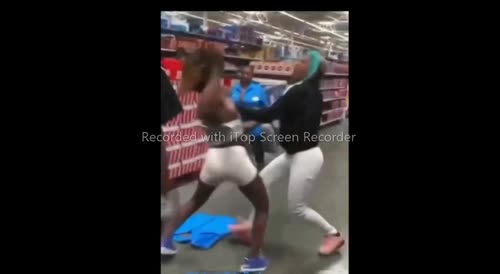 Hood rats attacking woman