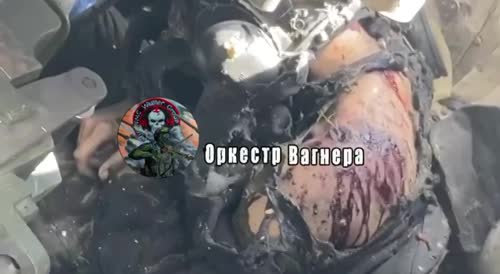 Killed tanker of the Armed Forces of Ukraine, from RPG