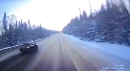 Fatal Crash On Winter Road
