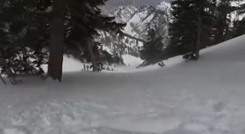 Snowboarder Taken for Wild Ride by Avalanche on Utah’s Kessler Peak