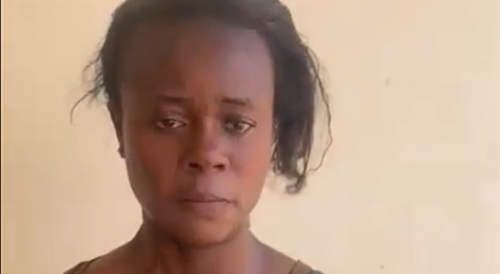 Junior Female Soldier Flogged With Sticks In Nigeria