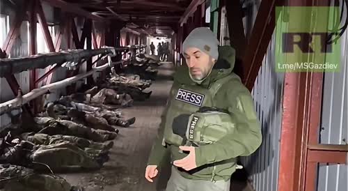 Report from the morgue with the destroyed Ukrainian military