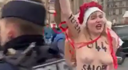Topless, Screaming and Protesting in France