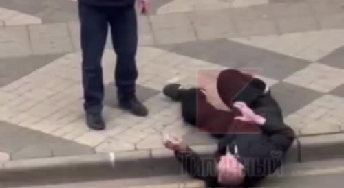 Random Drunk Violence In Russia Caught On Cellphone Camera