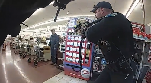 Sidney PD Shoot and Kill Man Firing Pistol Inside Grocery Store