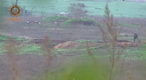 Russian sniper destroys the military of the Armed Forces of Ukraine