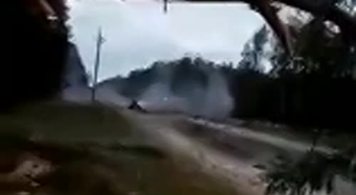 other side of the video where VDV airborne forces ambushed at kremennaya direction.