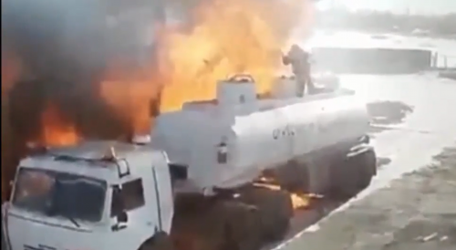 Worker Burns To Death After Tanker Explosion In Kazakhstan