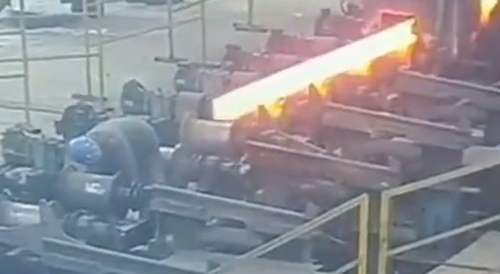 Worker Fried With Molten Steel