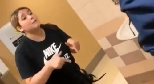 Fat White Girl Gets Wrecked in High School Fight