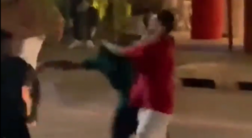 Shots Fired During Wild Brawl Outside The Bar