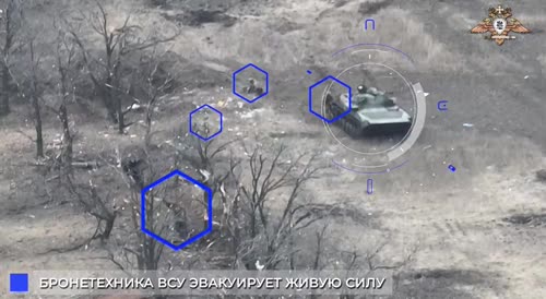 battlefront. Ukrainian infantry fighting vehicle left its soldiers to die