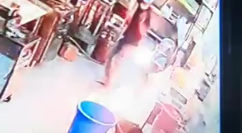 Gas Cylinder Detonates At The Restaurant In Yemen