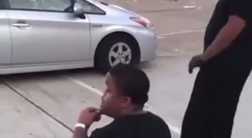 Sucker punching a disabled man (midget)