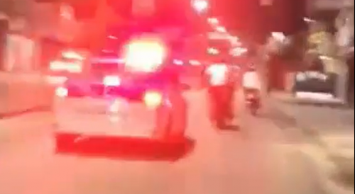 Brazilian Police Car Rams Biker During Chase Killing Him