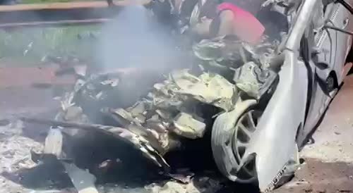 Accident in Araporã - Minas Gerais BRAZIL
