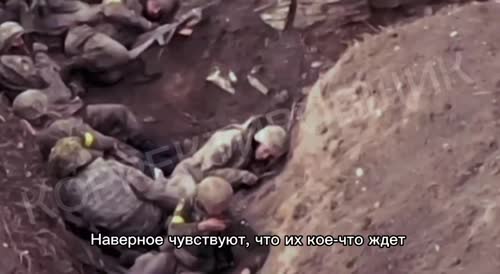 Mortar strike on Ukrainian soldiers ambushed