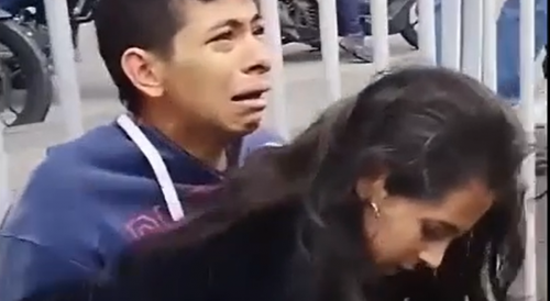 Thieving Couple Humiliated by Mob in Colombia
