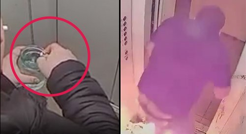 Idiot Lights Himself On Fire