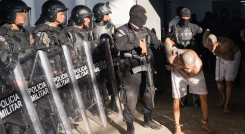 El Salvador Gang Members Moved to Megaprison