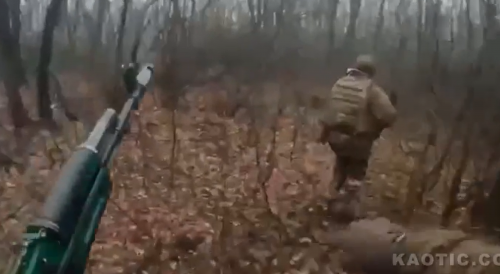 Ukrainian Solders Killed in Defensive Trenches