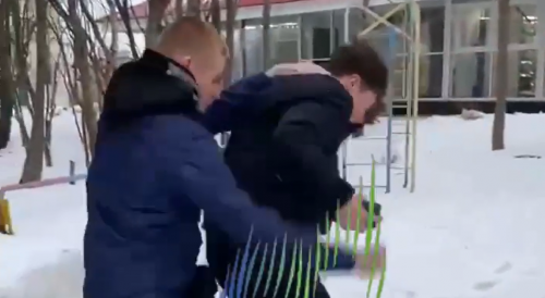 Guy Bullied By Classmates In Russia