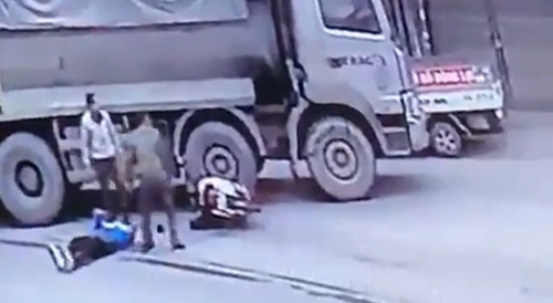 Scoter Rider Seizures Following Accident In Vietnam