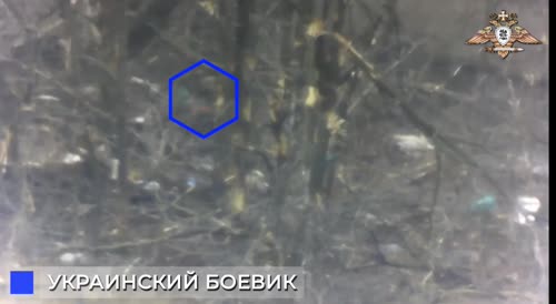 A masterful shot by a Russian sniper, at the Ukrainian military