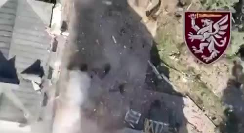 Soldiers wiped out by drone bomb.