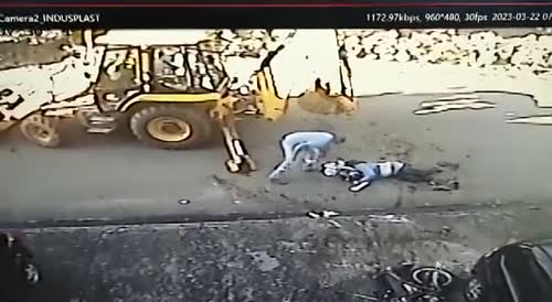 Man Kills Coworker With a Damn Backhoe