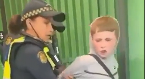 Buddy Spits On Female Officer, Gets Slapped